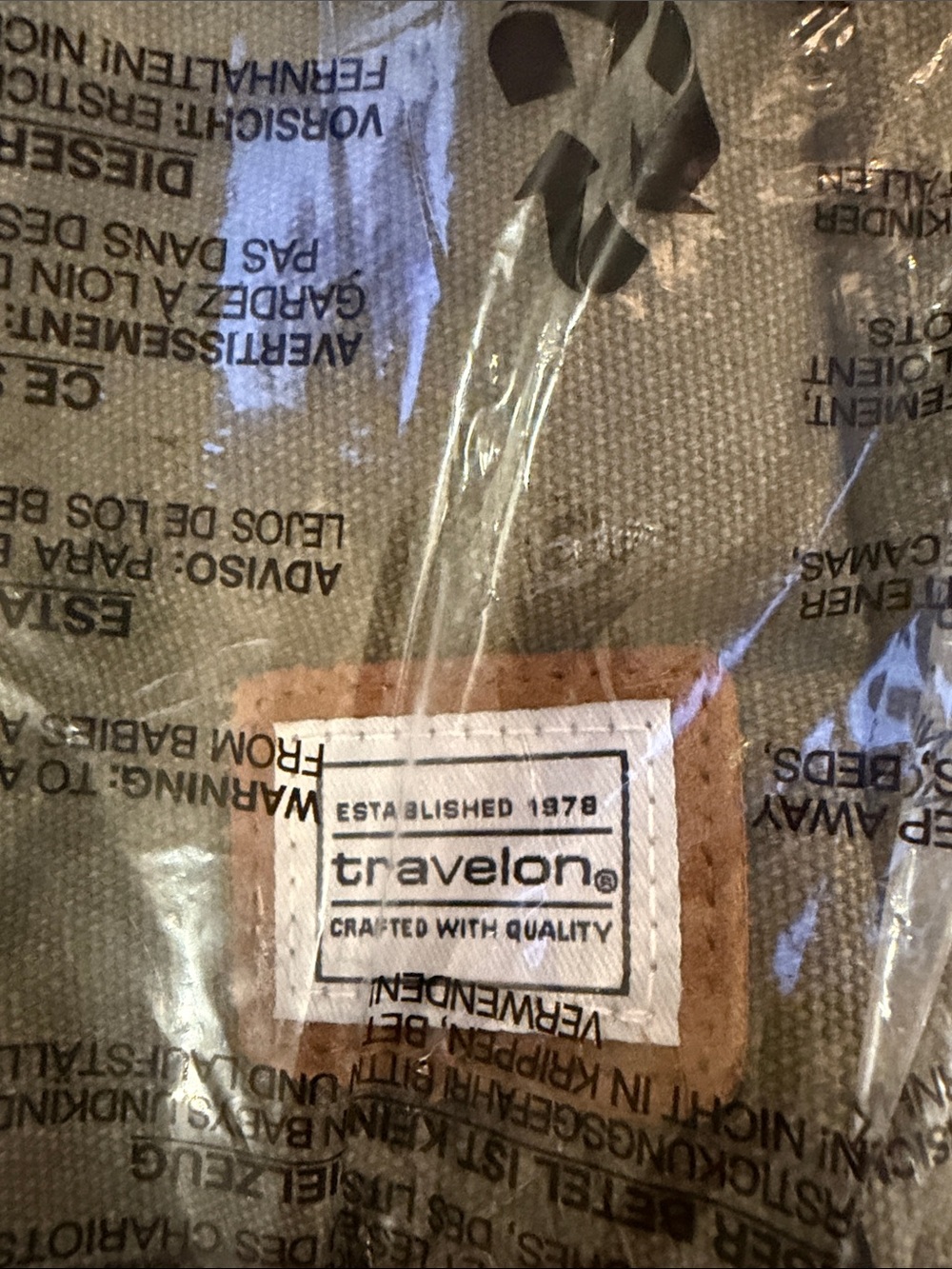 Travelon Sage Anti-Theft Heritage Tour Bag/NWT - Picture 11 of 13